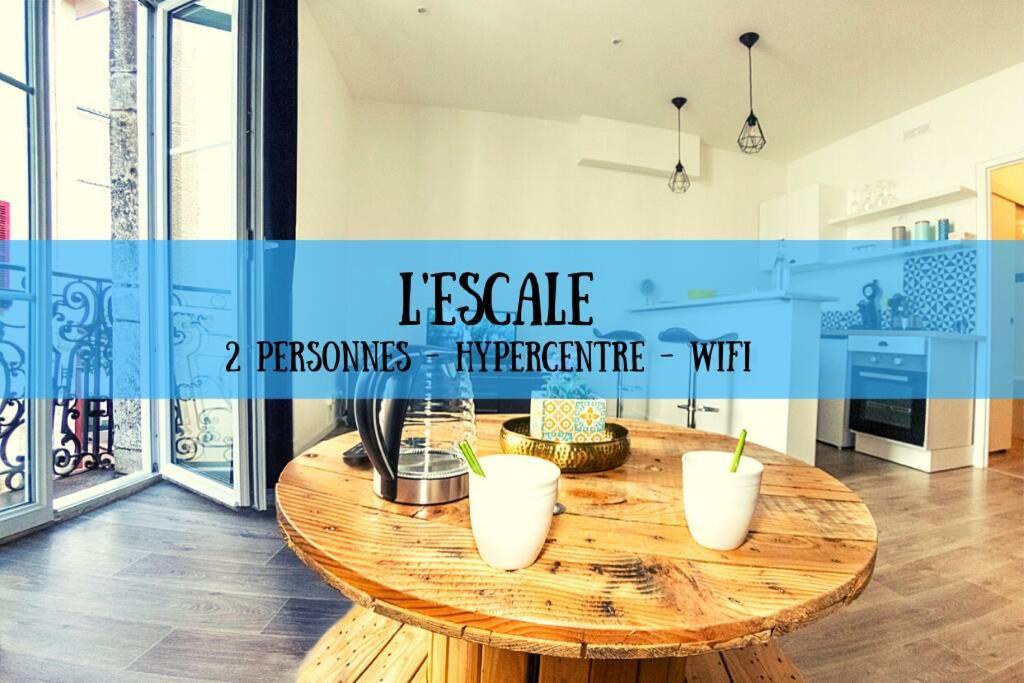 L'Escale - Topdestination-Bourg - Centre Ville - Classe 3 Etoiles エクステリア 写真