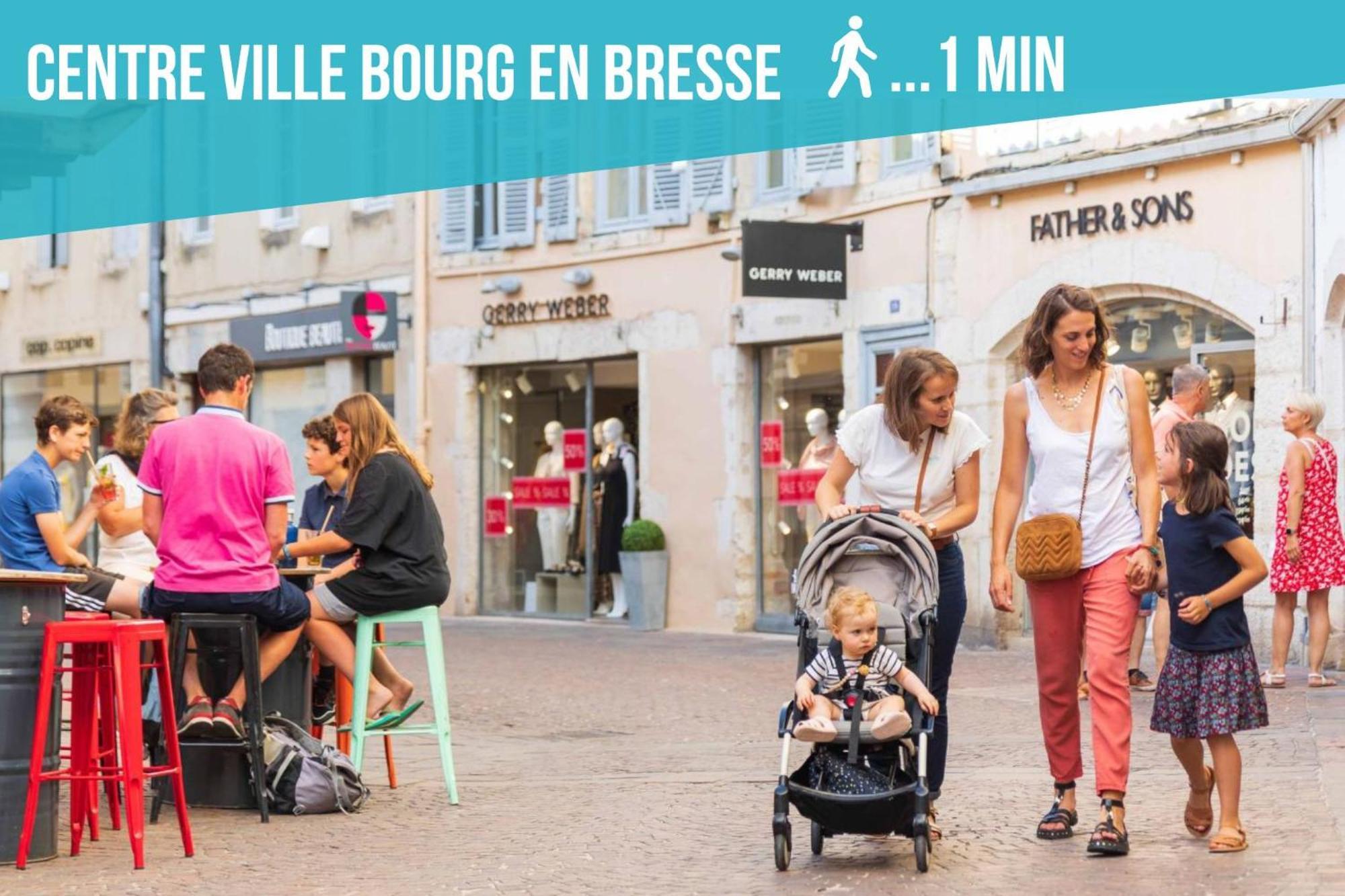 L'Escale - Topdestination-Bourg - Centre Ville - Classe 3 Etoiles エクステリア 写真